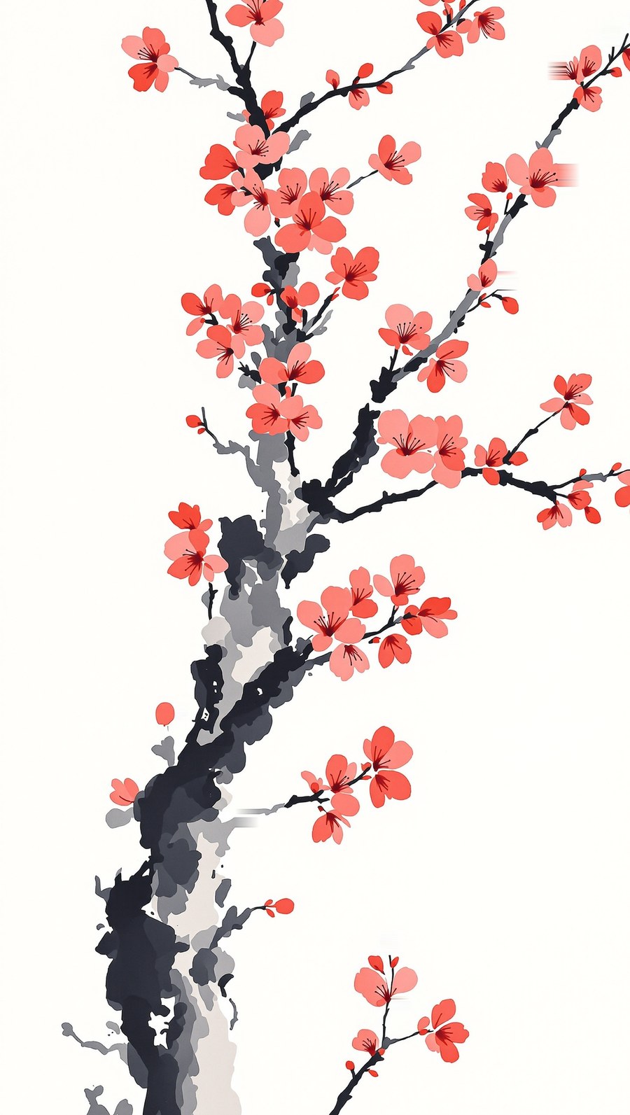 iPad Ink Wallpaper, Neutral Wall Art, Ab